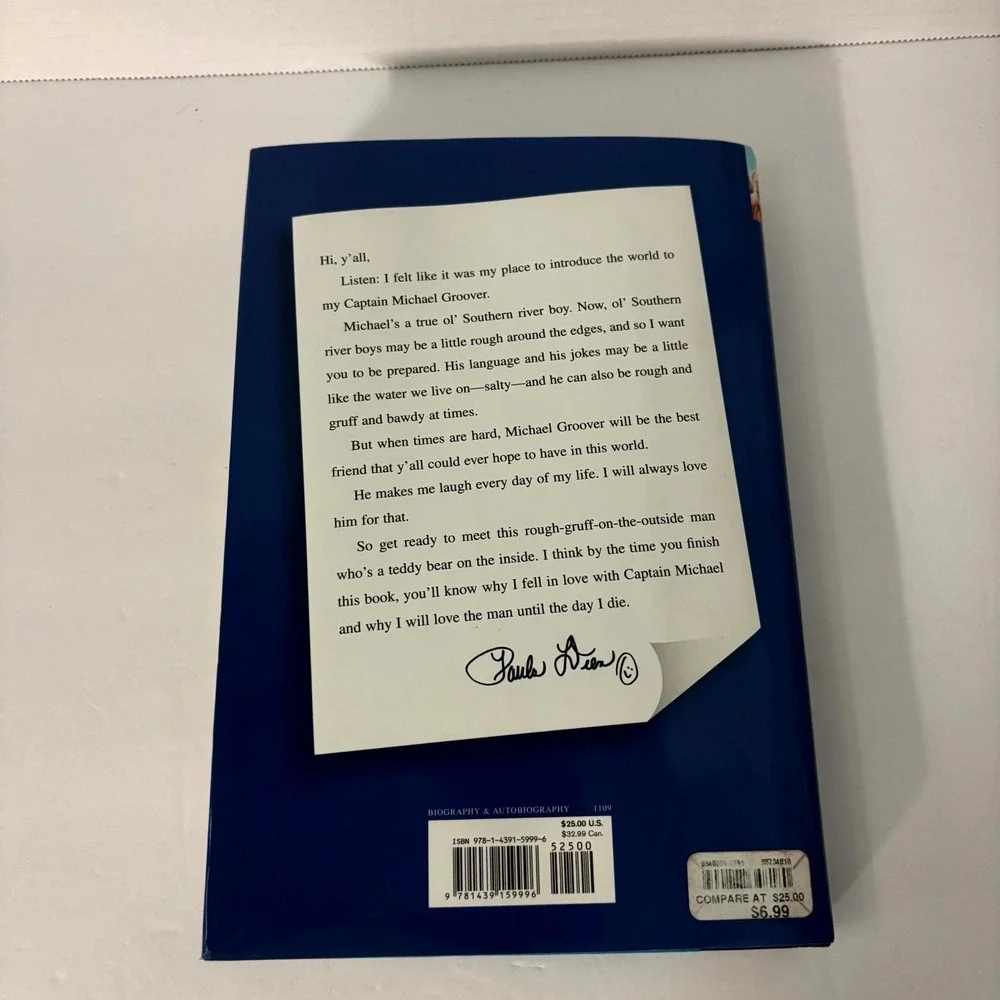 My Delicious Life Paula Deen Michael Groover HC 1st Ed 2009 Memoir Cookbook